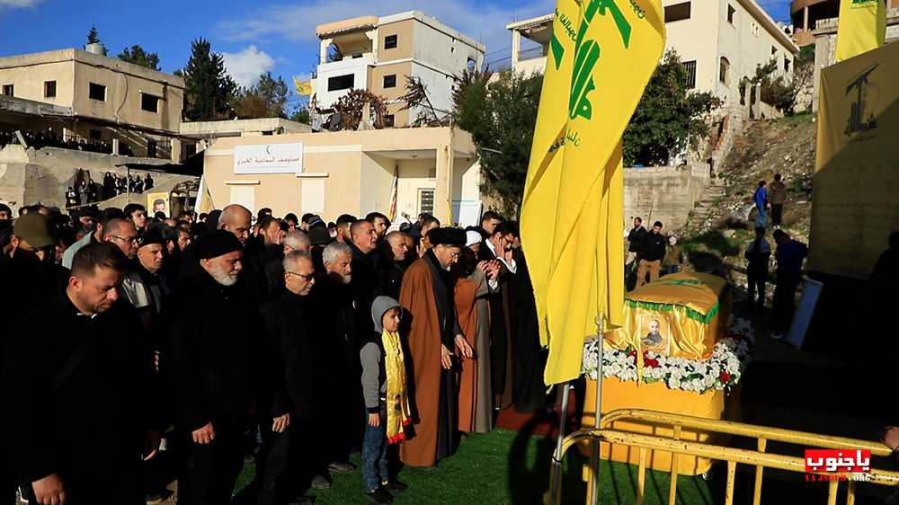 بلدة السماعية الجنوبية شيعت الشهيد على طريق القدس حسين علي خليل 